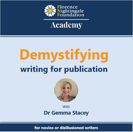 Demystifying Writing for Publication