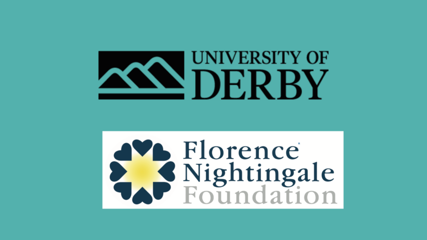 University of Derby logo and FNF logo